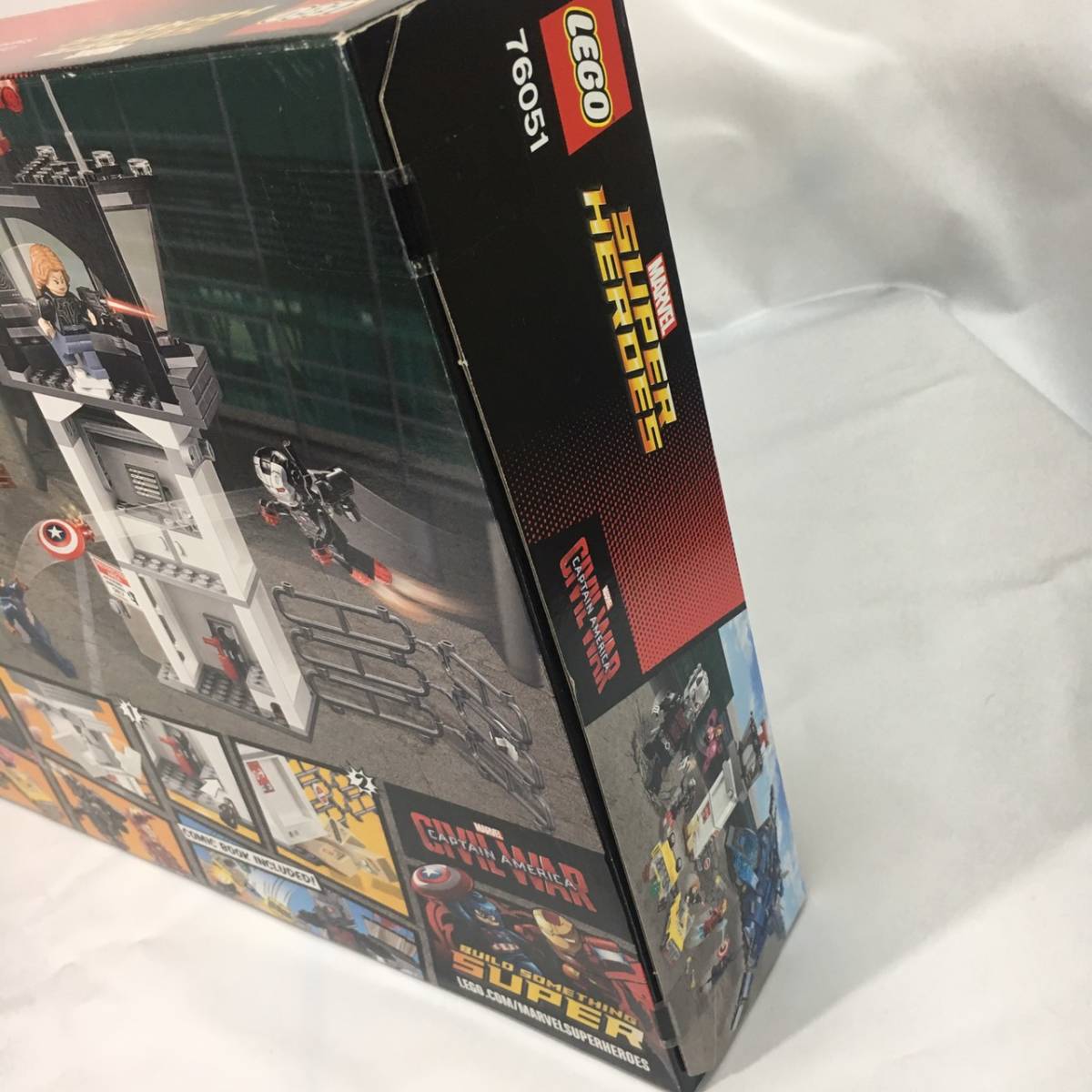 即決 LEGO レゴ 76051 スーパー ヒーローズ エアポートバトル 1円 