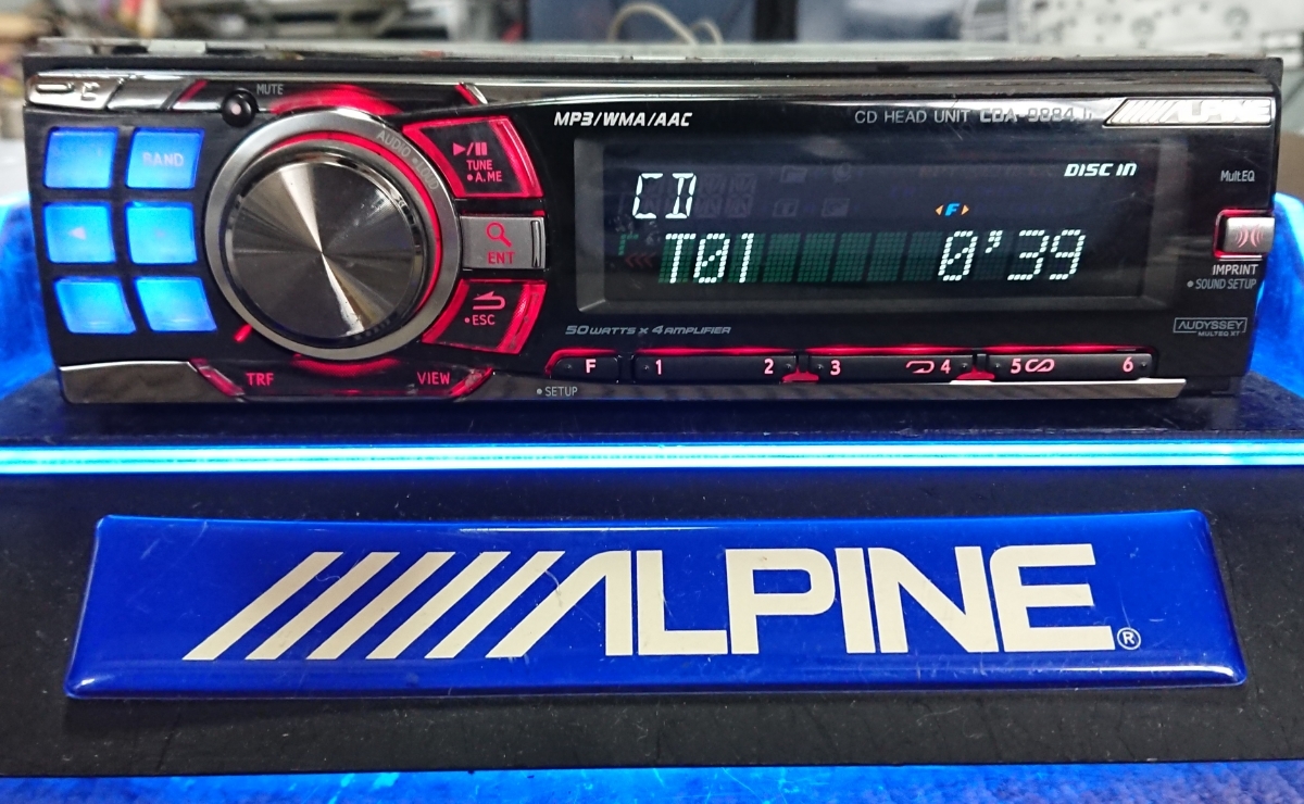 アルパイン ALPINE CDA-9884Ji ヨドバシ.com 1DIN - CDヘッドユニット