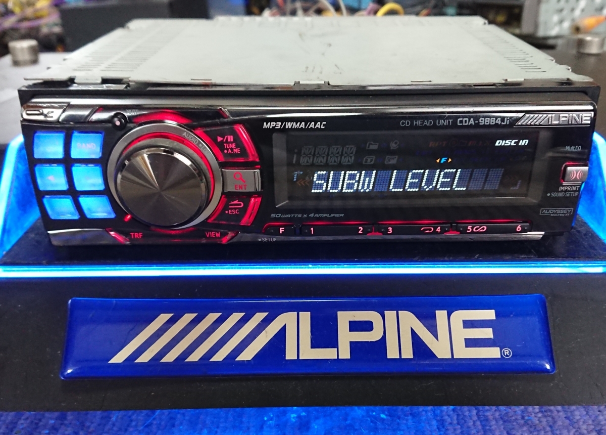 アルパイン ALPINE CDA-9884Ji ヨドバシ.com 1DIN - CDヘッドユニット