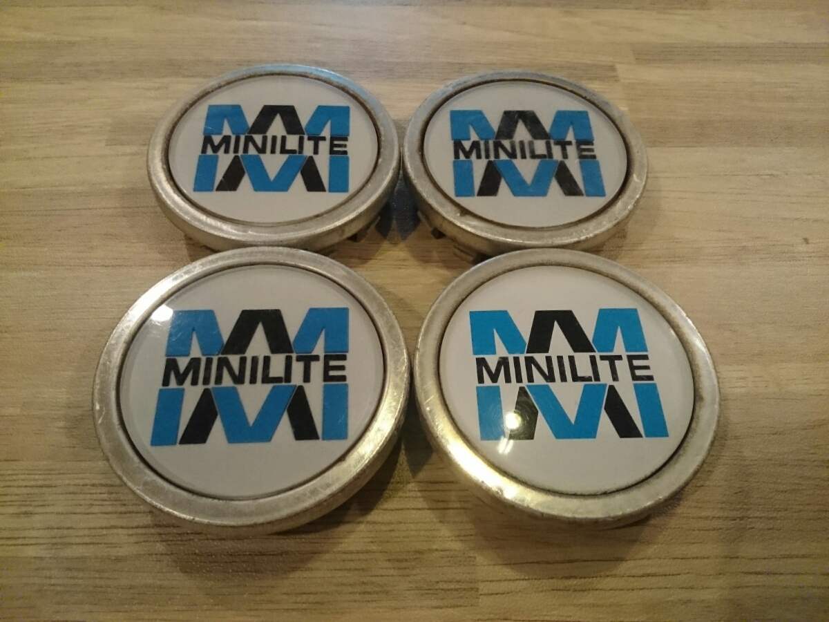 MINILITEセンターキャップ ミニライト W000 black×white センター 