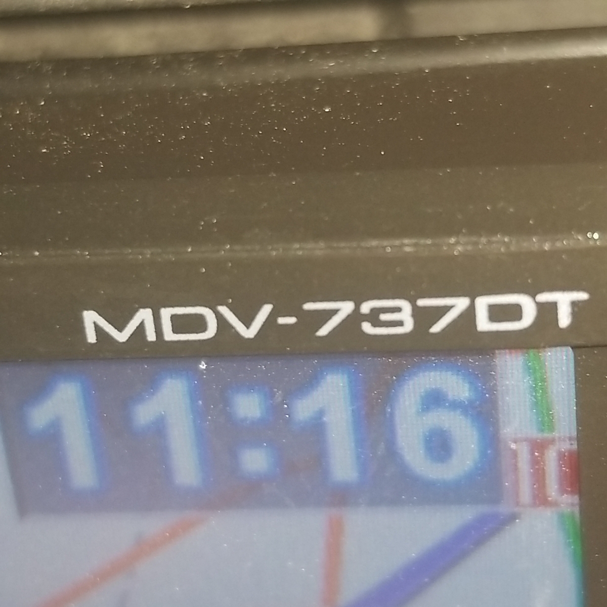 ケンウッド MDV-737DT KENWOOD 彩速ナビ MDV 2011年第02版地図データ