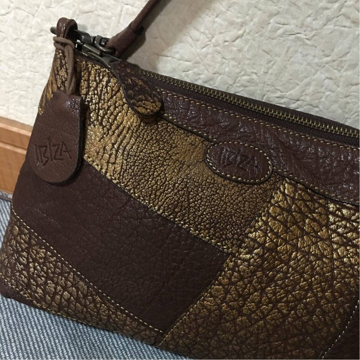 ショルダーバッグ イビサ IBIZA レザー BAG イビザマイクロバッグ 