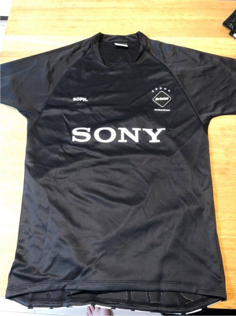 新品タグなし F.C.R.B. SONY TRAINING SHORT SLEEVE TOP & SHORTS SIZE  