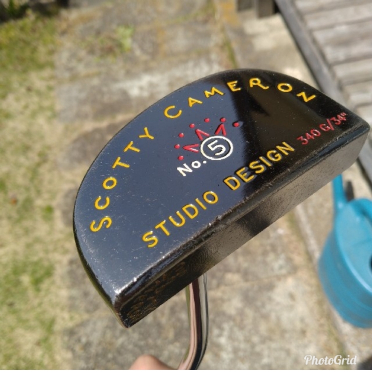 稀少　名品　タイトリスト　スコッティキャメロン　Scotty Cameron スタジオデザイン No.5 34インチ付属品未使用_1
