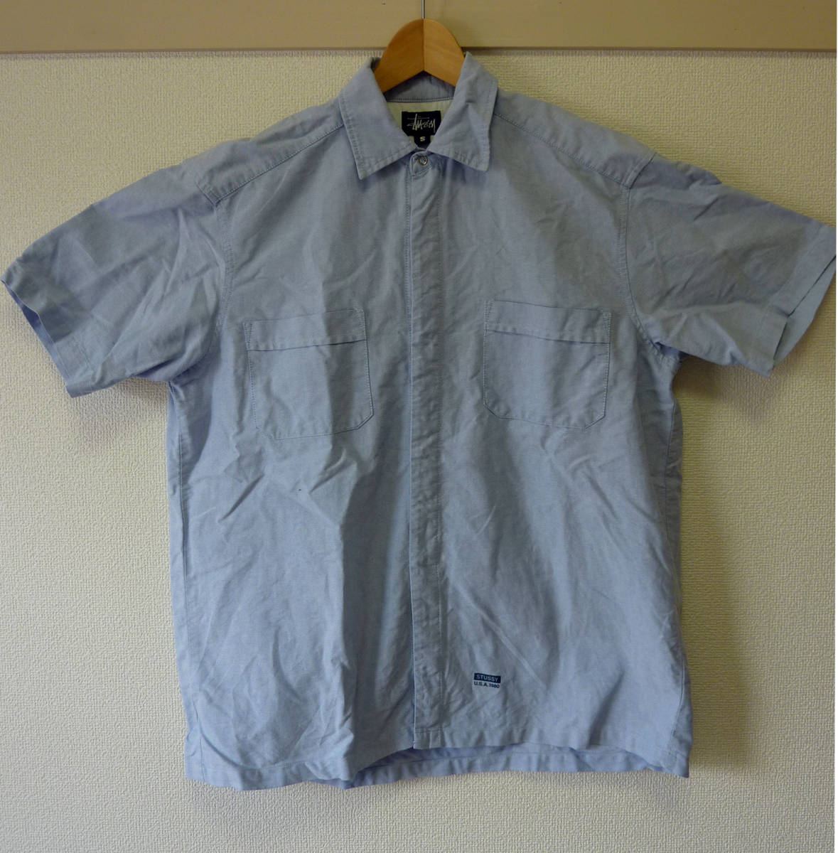 STUSSY OLD オールド ステューシー 90s USA製 半袖シャツ オールド