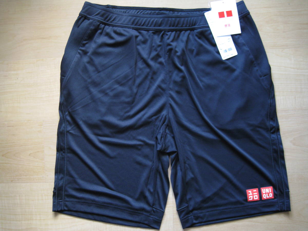 【100%新品，SALE】 UNIQLO テニスウェア ショートパンツ 錦織圭モデル Kei Nishikori ノバク ジョコビッチ Novak Djokovic 2016 全仏オープン黒 ユニクロ(パンツ)｜売買されたオークション情報、yahooの商品情報をアーカイ パンツ