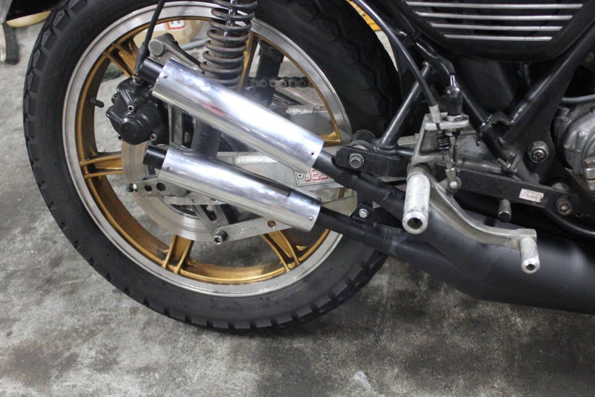 KH400 SS400 当時物タイプ バクチク風 3本チャンバー BEET ルーニー 