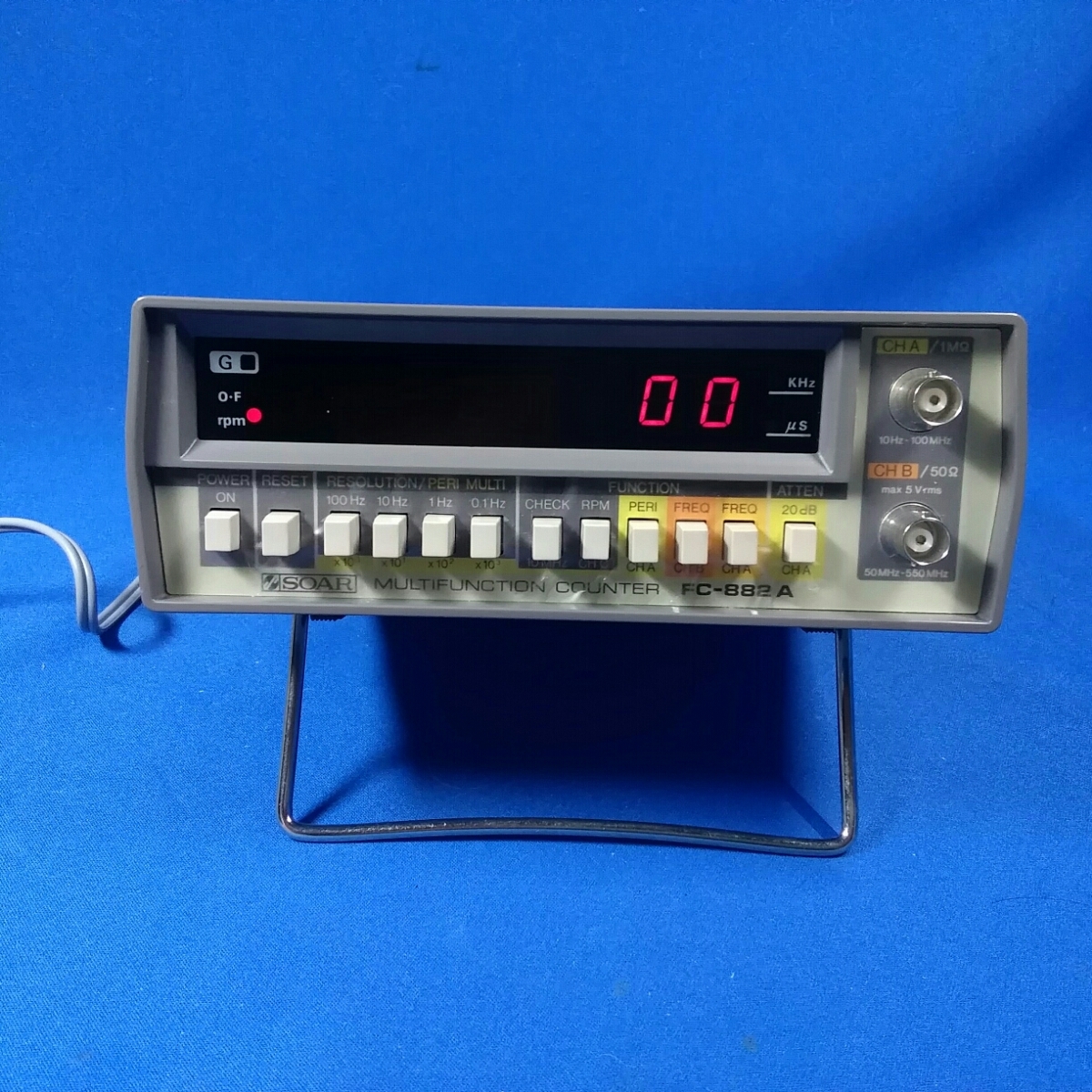 FC－882A／SOAR 10Hz 550MHz周波数カウンターの 