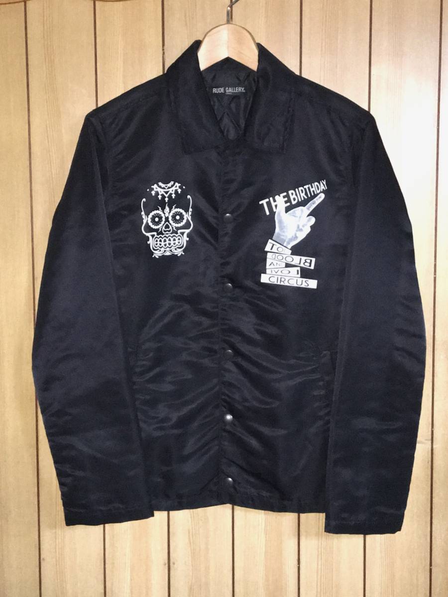 RUDE GALLERY×THE BIRTHDAY コーチジャケット S ルードギャラリー×ザ