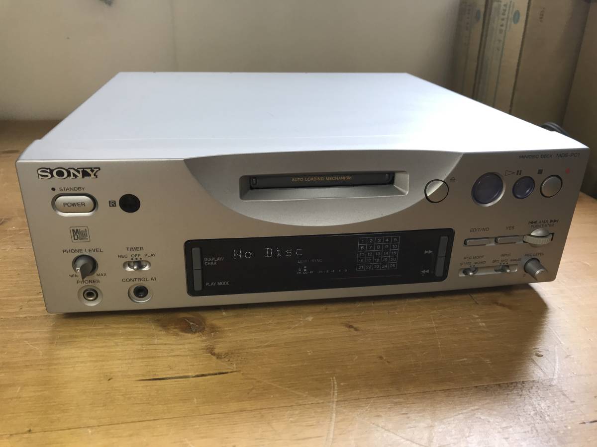 SONY ソニー MDデッキ MDレコーダー CDプレーヤー MDプレーヤー CD 