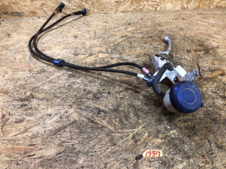 フロントブレーキ　マスターシリンダー　NISSIN ニッシン　ブレーキホース　ダブル　ダブルディスク　旧車　暴走族　汎用　80サイズ　1957