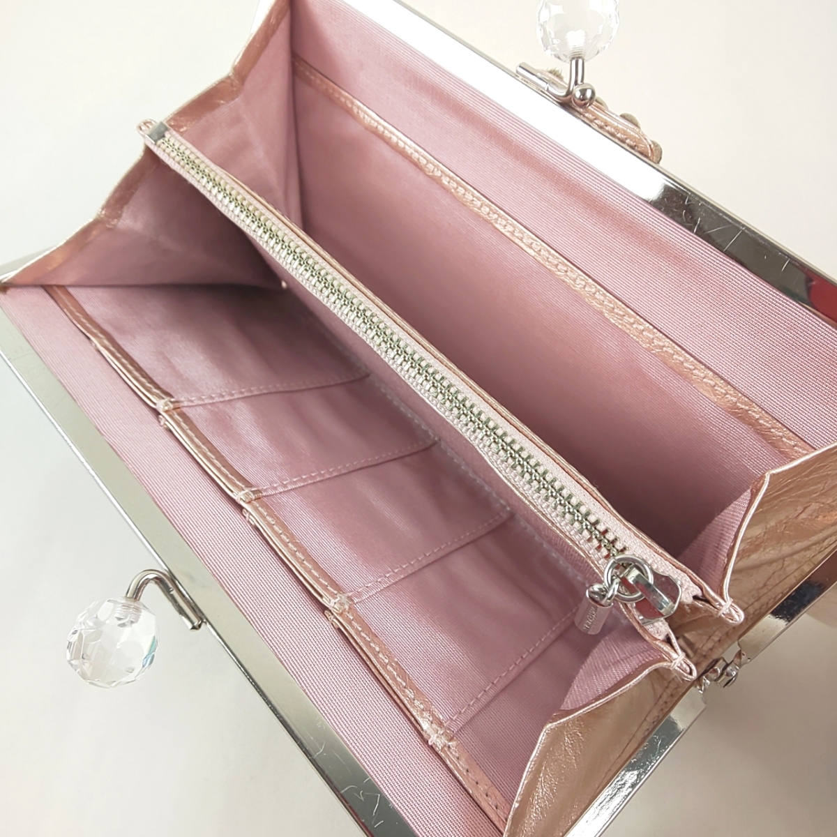 レディース ANTEPRIMA 長財布 フラワーモチーフ ピンクベージュ