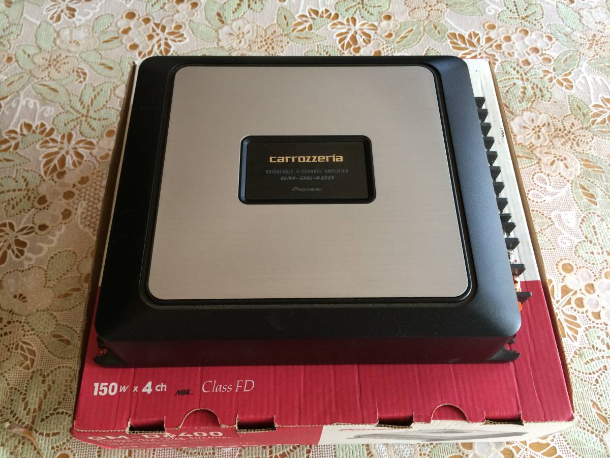 GM-D6400 カロッツェリア carrozzeria ⁄ パワーアンプ | 動作確認済