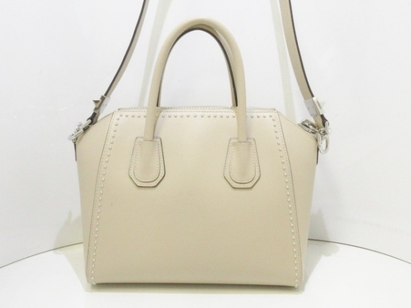 ジバンシー GIVENCHY ハンドバッグ アンティゴナ レザー×金属素材