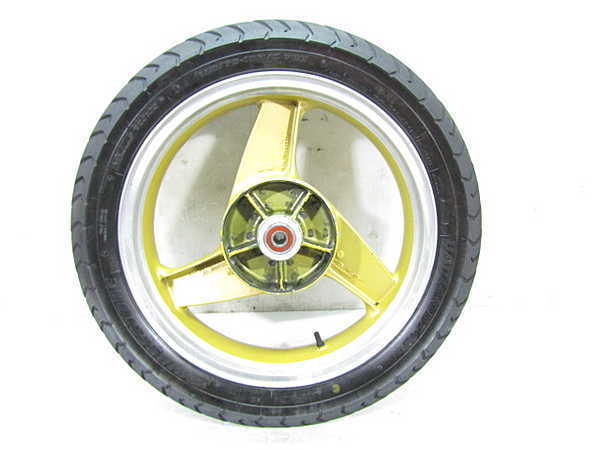 【数量限定，新作】 ZRX-2 ZR400E タイヤ付 純正 リアホイール GOLD 曲りなし 検 ZRX400 ゼファー400 ZR400C Z400GP Z400FX GPZ400F ZX400A 43W12(リア)｜売買されたオークション情報、yahooの商品情報をアーカイブ公開 - オークファン カワサキ用