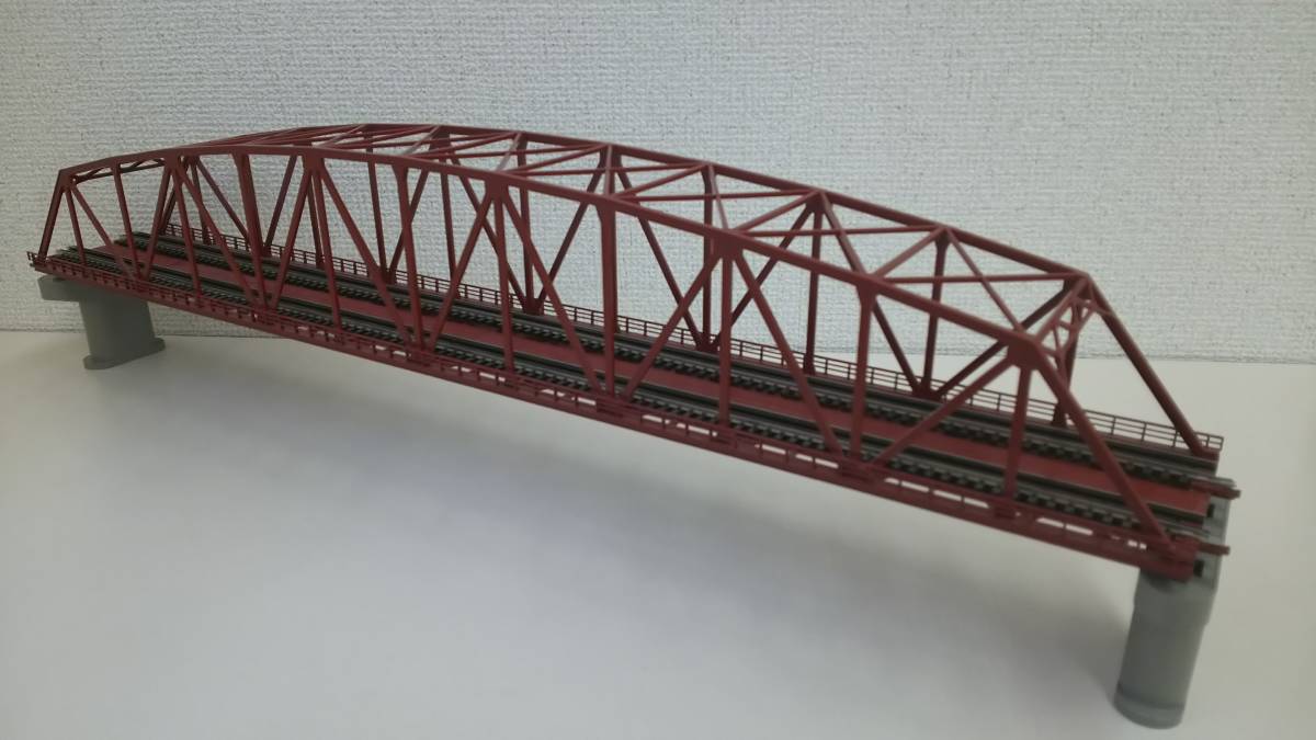 複線曲弦大トラス鉄橋 Nゲージ 0 1 TOMIX F 複線PC橋脚 (各種)