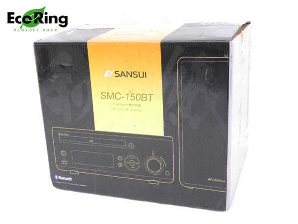 1円 未使用 SANSUI サンスイ SMC-150BT CDステレオシステム オーディオ機器 HJ916