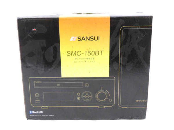 1円 未使用 SANSUI サンスイ SMC-150BT CDステレオシステム オーディオ機器 HJ916