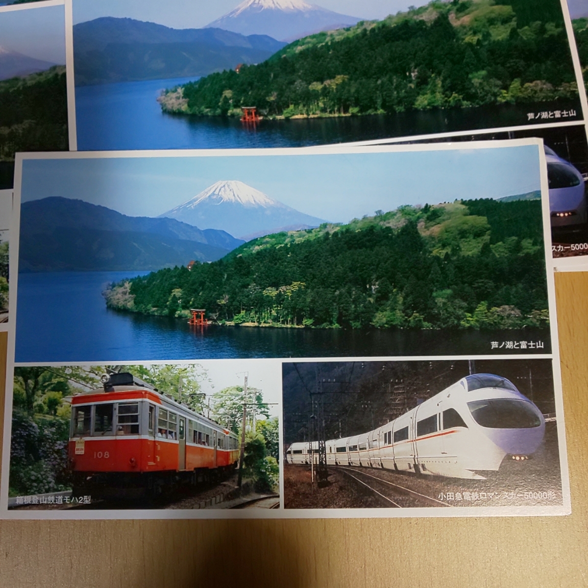 箱根登山電車 50000形(VSE)新型ロマンスカー就役記念 郵便はがき 16枚■絵はがき ポストカード_2