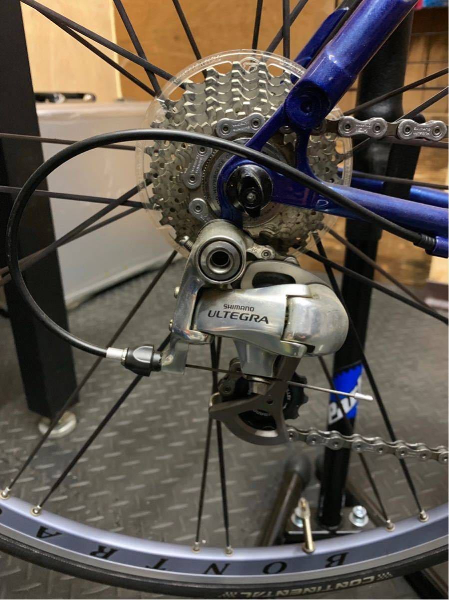 中古 Greg Lemond Zurich カーボンハイブリッドフレーム 2006年式 サイズ500 ULTEGRA(6600&6700mix) グレッグ・レモン アルテグラ ロード