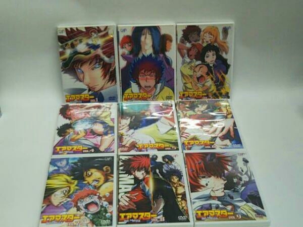 DVD 【※※※】[全9巻セット]エアマスター Vol.1～9 アニメ あ行 【公式通販】