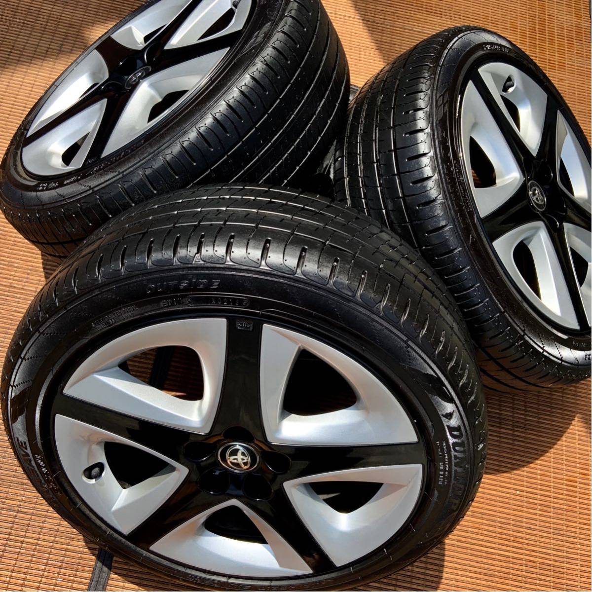 0 純正 中古 アルミホイール 215⁄45R17 4本 タイヤホイール プリウス 
