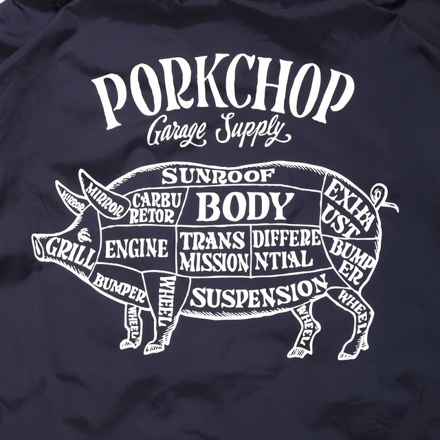 PORKCHOP GARAGE SUPPLY ポークチョップ PORK TEE BACK - ガレージ