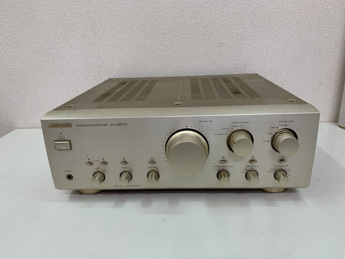 ♪希少レア品【SANSUI サンスイ プリメイン アンプ AU-α607XR