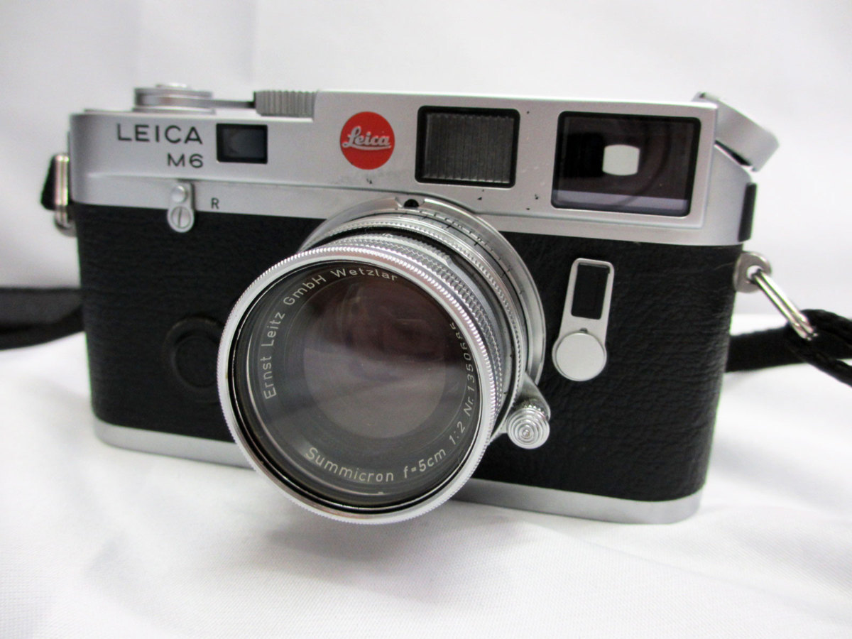 中古 カメラ LEICA ライカ M6 Summicron 5cm F2付[ec05] M6 ライカ 