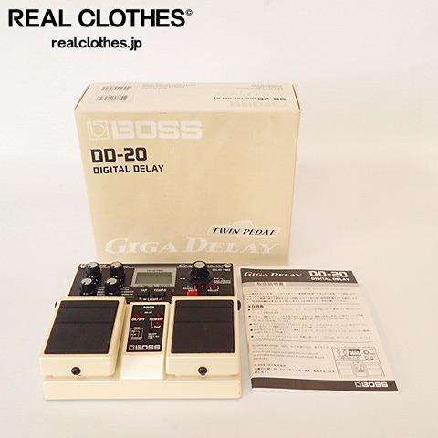 【正規品，爆買い】 音出し確認済 BOSS/ボス DD-20 Digital Delay Giga Delay ギガディレイ/エフェクター /060(ディレイ)｜売買されたオークション情報、yahooの商品情報をアーカイブ公開 - オークファン エフェクター