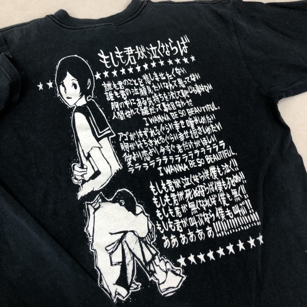 超激レア！GOING STEADYの初期バンドT シャツ直筆サイン入り！usa