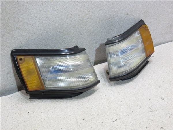 AE86 レビン 後期 純正 コーナーレンズ サイドマーカー ウィンカー 左右セット 外装品 AE85 ハチロク 旧車 希少