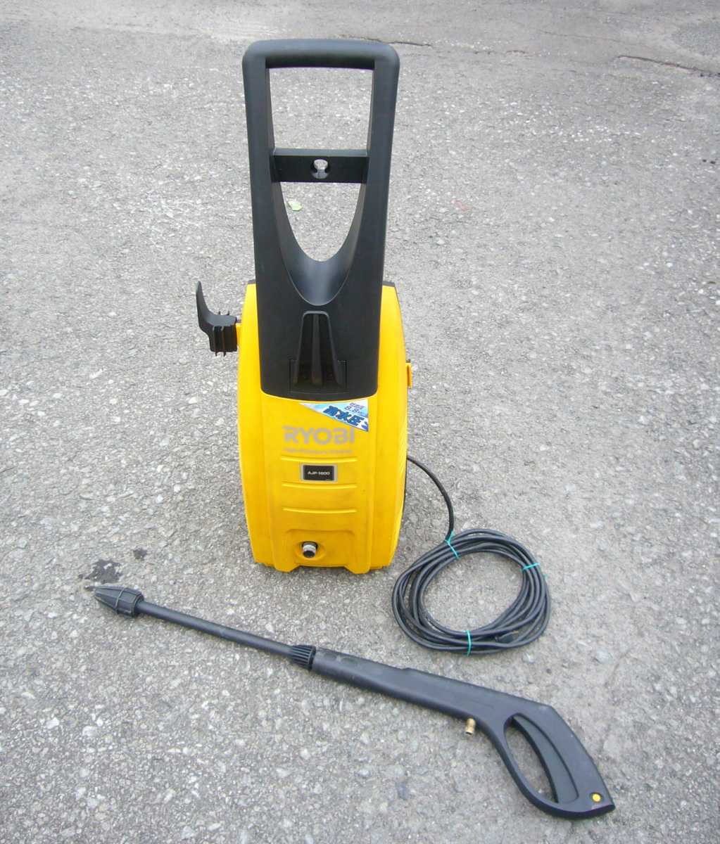 高圧洗浄機 ryobi ajp-1600の通販 Yahoo!オークション - 「ryobi ajp