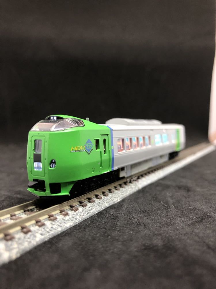 A0842 789系 特急「スーパー白鳥」一番列車 8両木箱セット(動力
