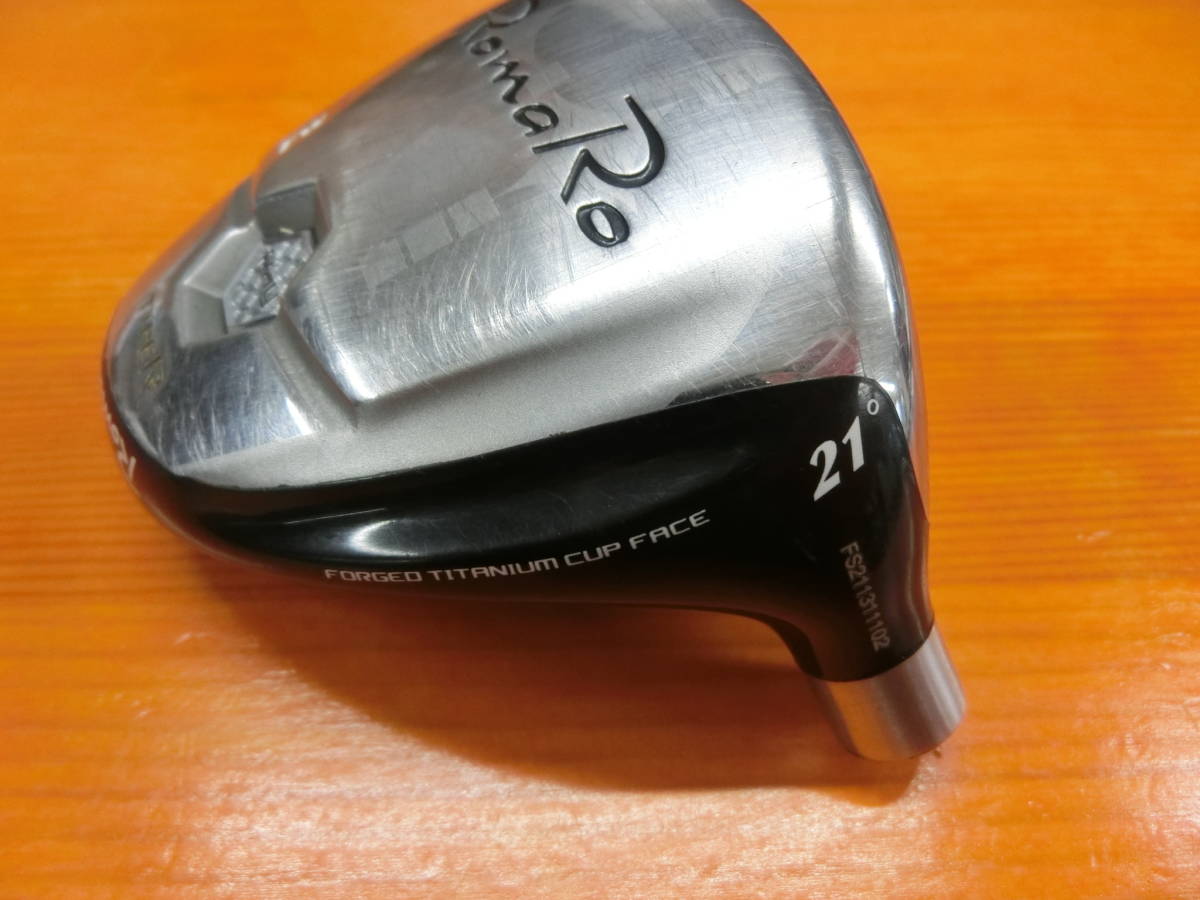 ロマロ　Ray TYPE R ※ヘッド単品 中古・FWヘッド単体Romaro ロマロ Ray TYPE R FW⁄7W 21° Ray R