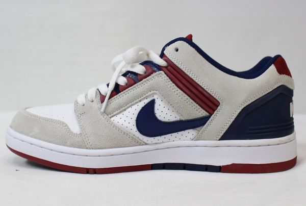 NIKE ナイキ NIKE SB AIR FORCE II LOW AO0300-100 WHITE×BLUE 美品 US10 / 28cm / ナイキ SB エア フォース2 ロー スニーカー