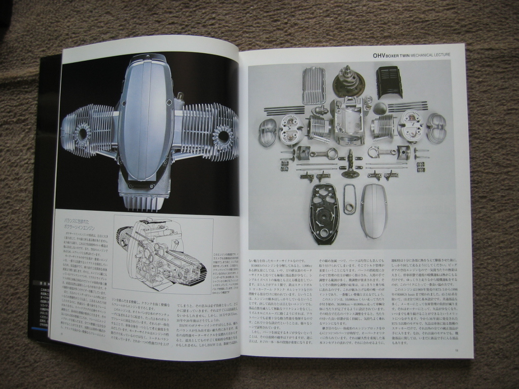 BMW OHV 1969-1996 メンテナンスブック Maintenance Book Boxer
