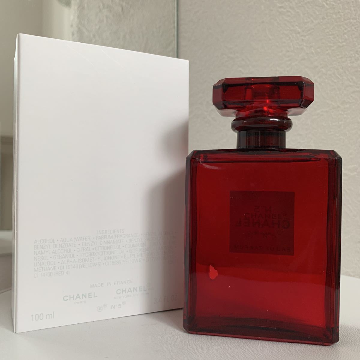 CHANEL 100ml Chanel シャネル N°5 | NO.5 レッドエディション レッド