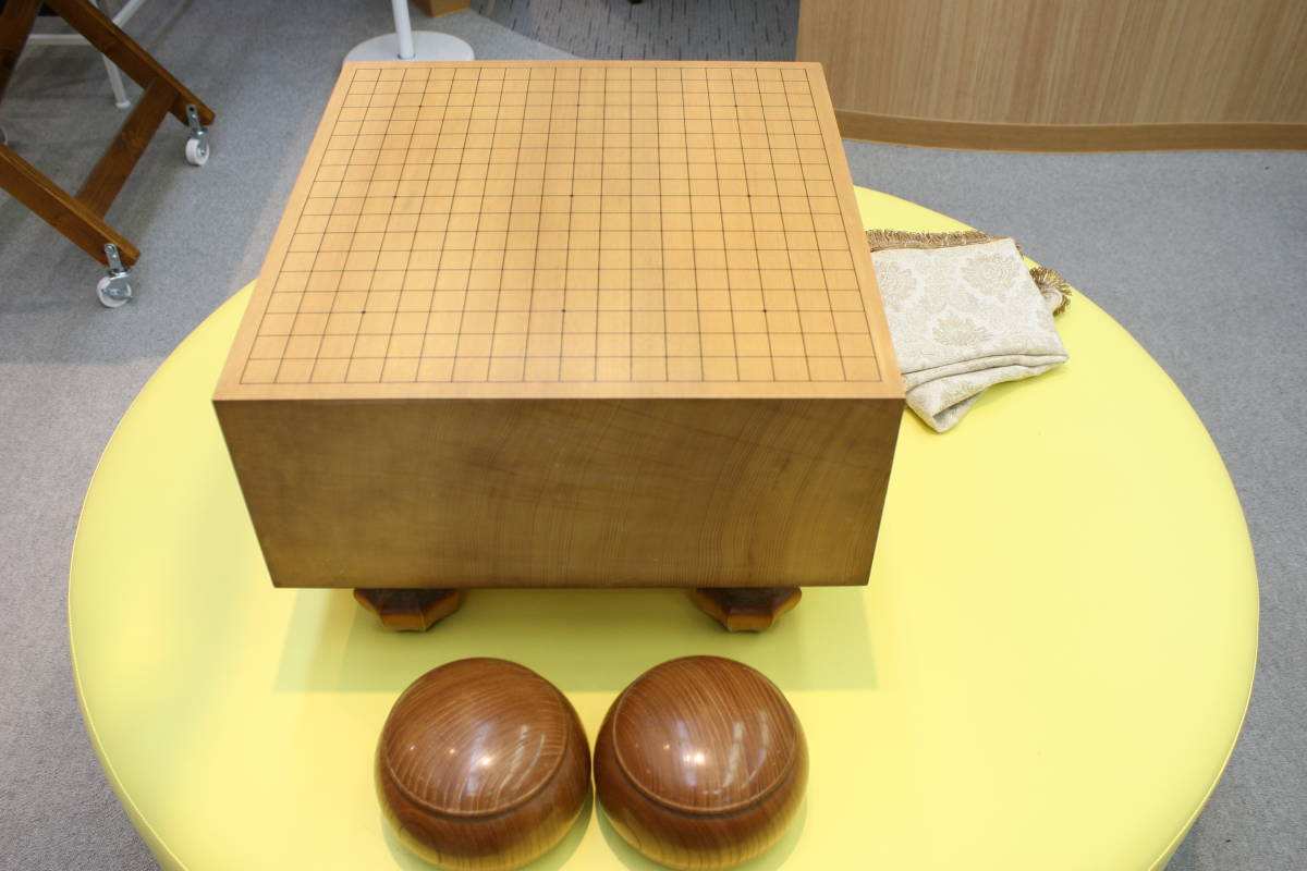 高級 碁石 セット 天然木製品 本榧 ほんかや 本蛤碁石 那智黒石 碁笥