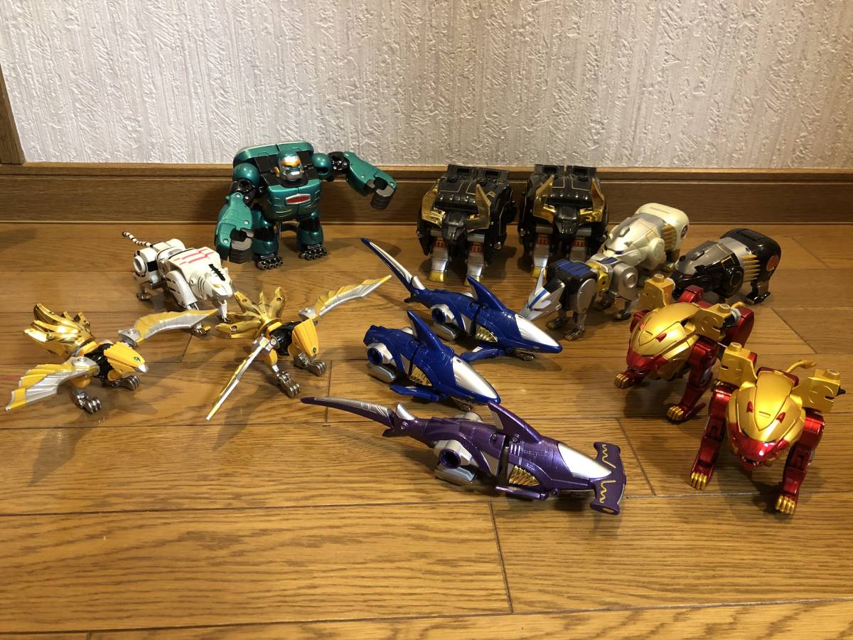 百獣戦隊ガオレンジャー 中古・多数【ガオキング、ガオマッスル】 百獣 