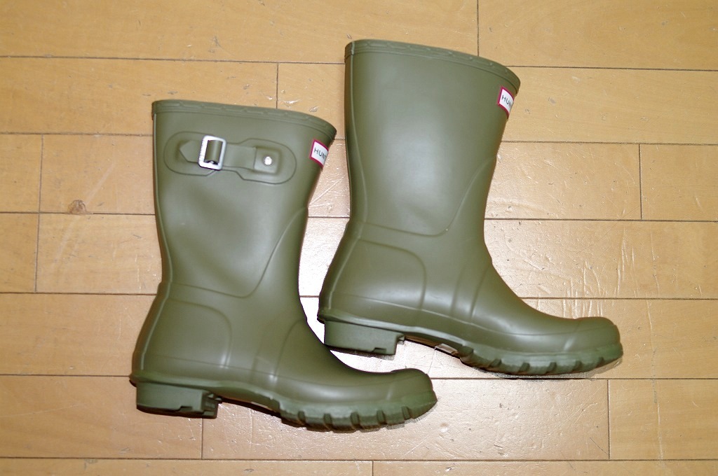 ☆中古美品 HUNTER レインブーツ W23758 Original Short ハンター UK5