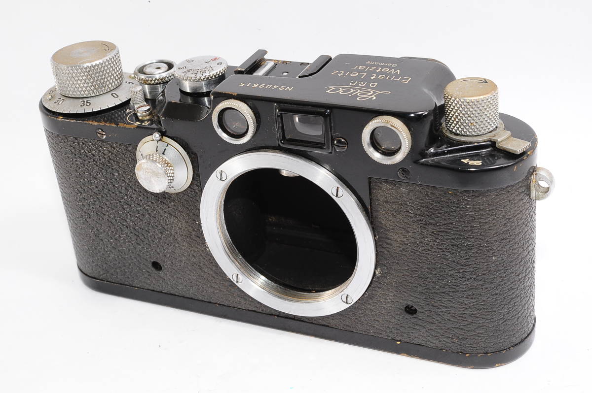 【状態良好】Leica IIIc 1946-47 後塗りブラック Leica IIIc 3c Ⅲc ライカ 1946⁄47年製造 Yahoo!オークション - Leitz
