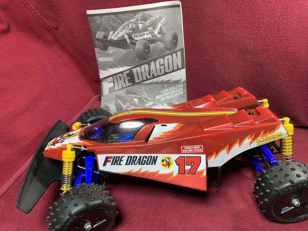 タミヤ ファイヤードラゴン スペアボディ １／１０ ＲＣ ラジコン ボディ ゴールドカラー 未使用 1⁄10RC タミヤ ファイヤードラゴン 1/10スケール RC