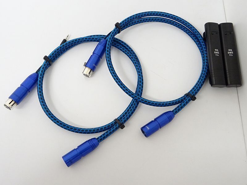 □□AUDIO QUEST SKY3 72V DBS XLRケーブルペア 1m オーディオクエスト