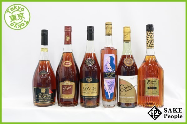 ◇注目! ブランデー 6本セット プリンスユベール VSOP/CONNOISSEUR