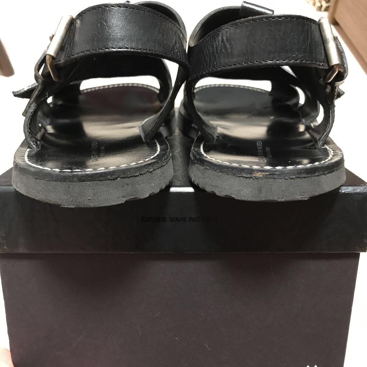 DRIES VAN NOTEN ドリスヴァンノッテン 42 箱有り 2017SS leather 