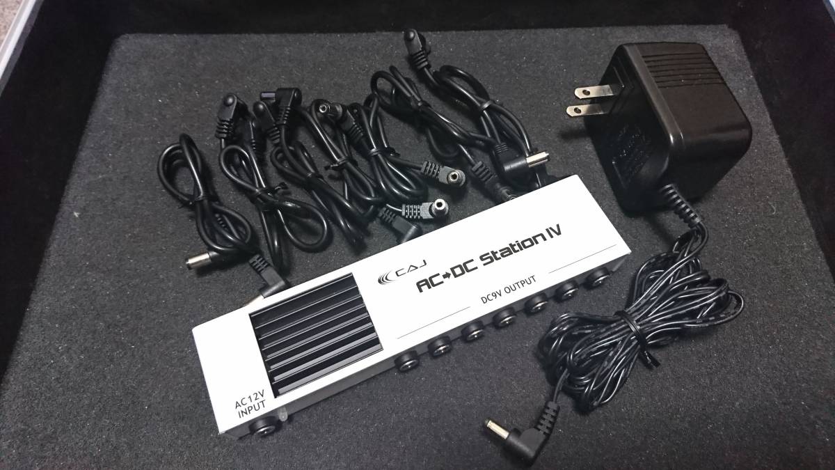 CAJ AC→DC STATION IV (CUSTOM AUDIO ACDC STATION 4 パワーサプライ)