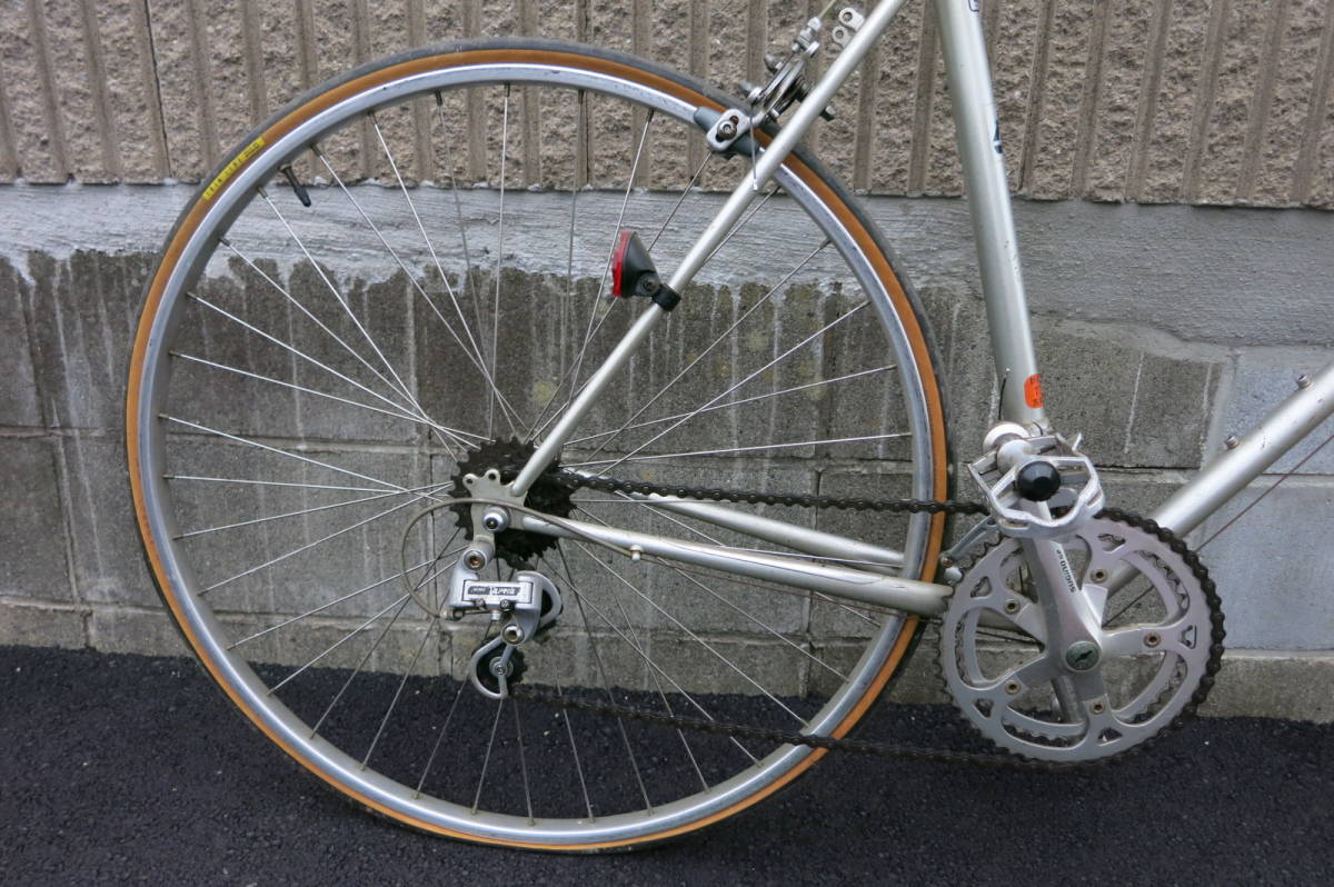 取来人のみ カワムラ ニシキ ロードバイク グローバル クロモリ