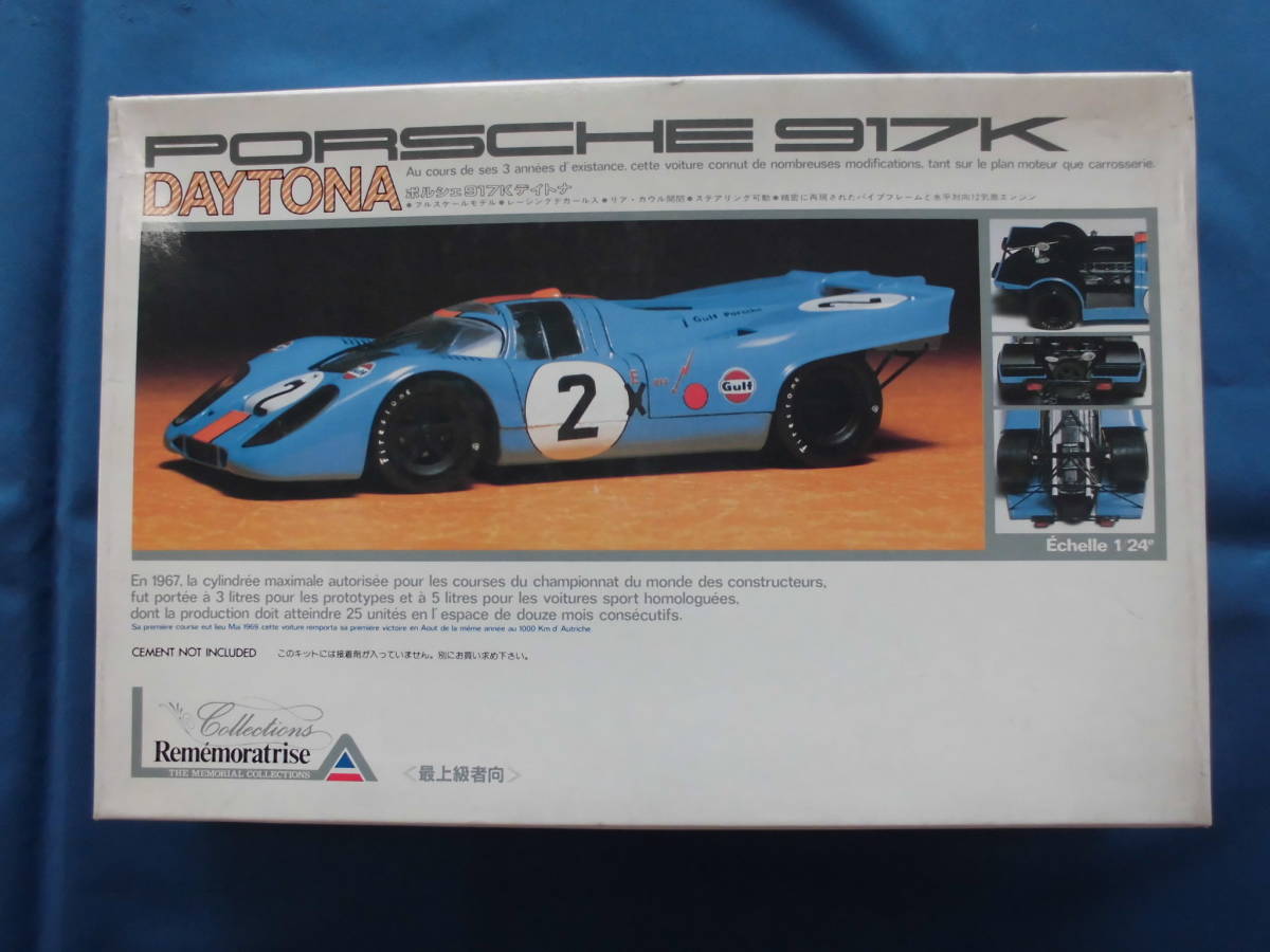 Décalcomanies Porsche 917K Daytona 1970 - Multi-échelles (1/18, 1/24, 1/32, 1/43) - Pour Modélisme Slot