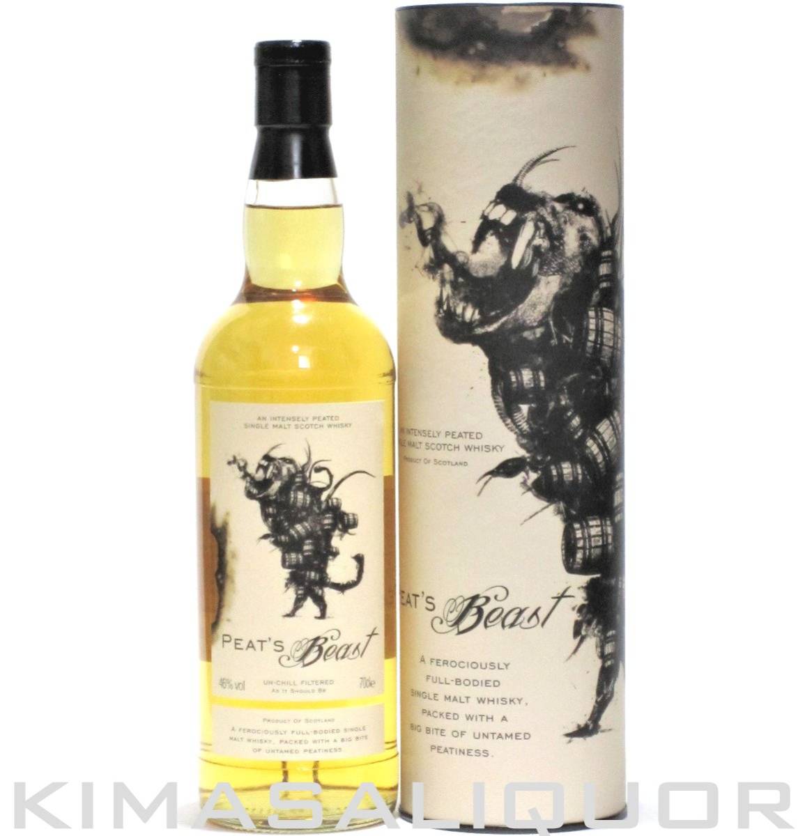 安い，新品 ピーツビースト 箱付き 46度 700ml 12本落札分ま １個口送料 発送(ハイランド)｜売買されたオークション情報、yahooの商品情報をアーカイブ公開 - オークファン シングルモルト